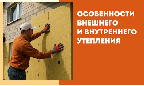 Какие особенности внешнего и внутреннего утепления в Видном