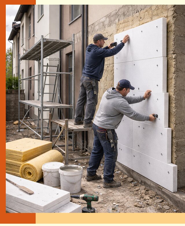 Утепление таунхауса с гарантией комфорта в Видном