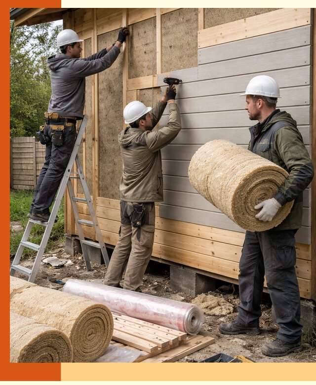 Утепление бани снаружи в Видном профессионально и надежно