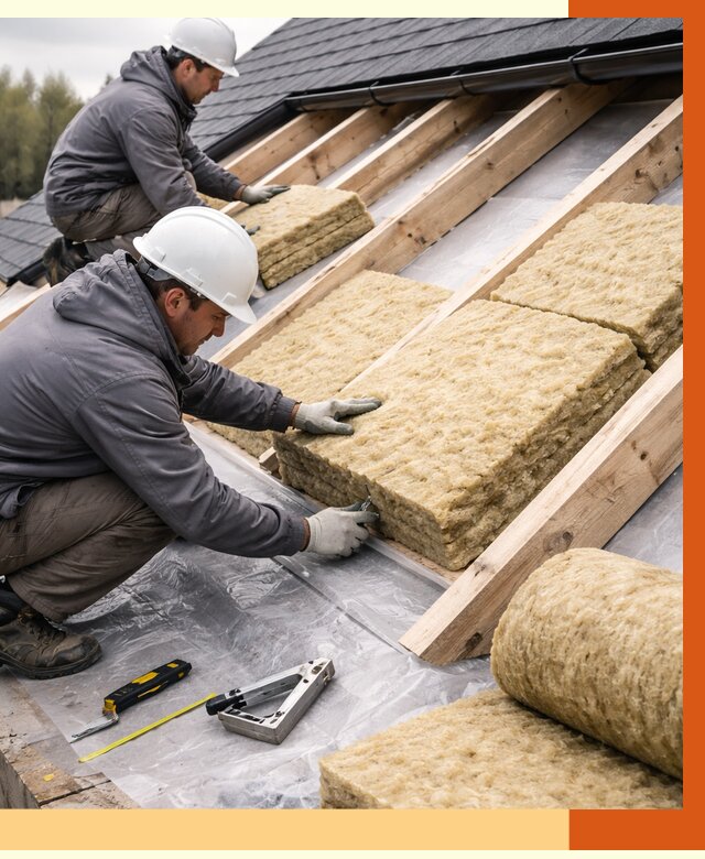 Утепление крыши в Видном от 1915 руб./м2 — комплексное утепление кровли | ТепломастерВдн