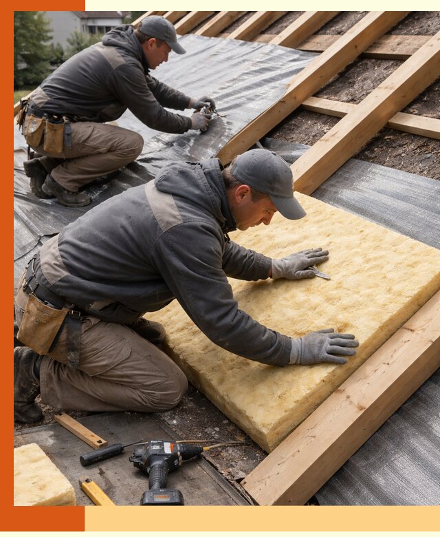 Профессиональное утепление крыши в Видном качественно и надежно