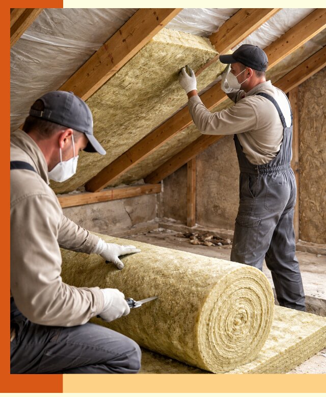 Утепление чердака минватой быстро и качественно в Видном