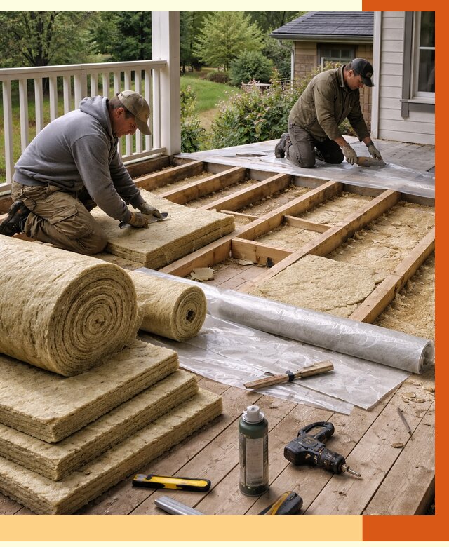 Утепление террасы в Видном от 4347 руб./м2 — утеплить террасу под ключ | ТепломастерВдн