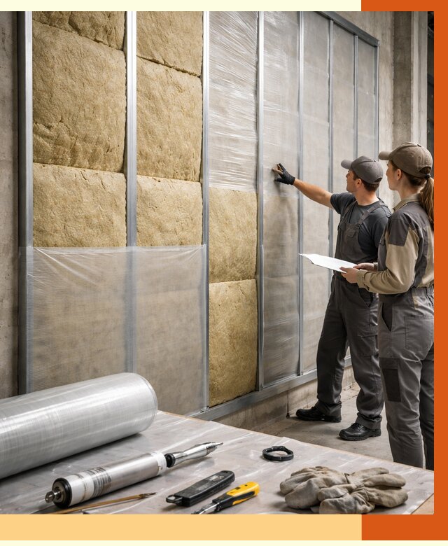 Утепление склада химсырья в Видном от 4658 руб. под ключ | ТепломастерВдн