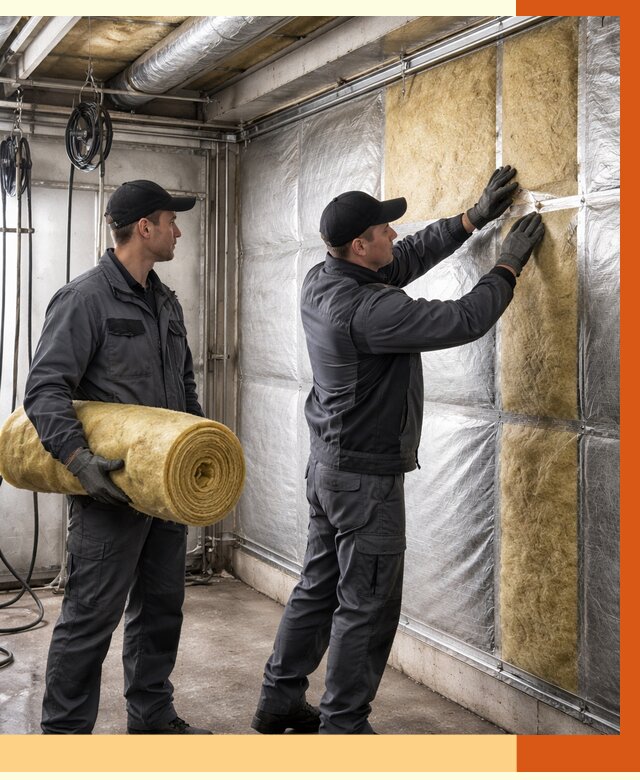 Утепление автомойки в Видном от 8798 руб./м2 — комплексное утепление под ключ | ТепломастерВдн