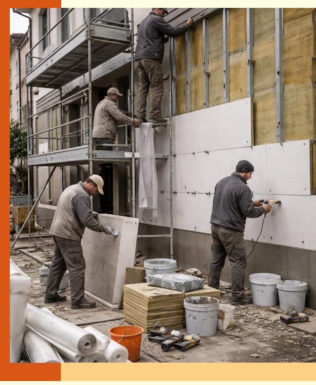 Утепление гостиницы под ключ в Видном с гарантией качества