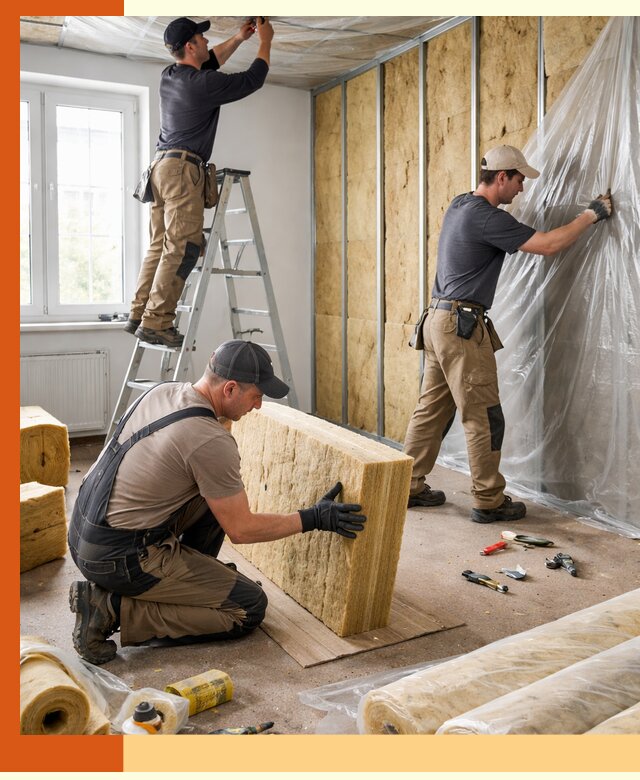 Утепление офисных помещений под ключ в Видном