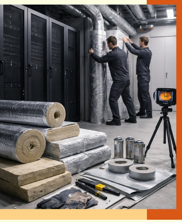 Утепление серверной в Видном от 8798 руб./м² — комплексно под ключ | ТепломастерВдн