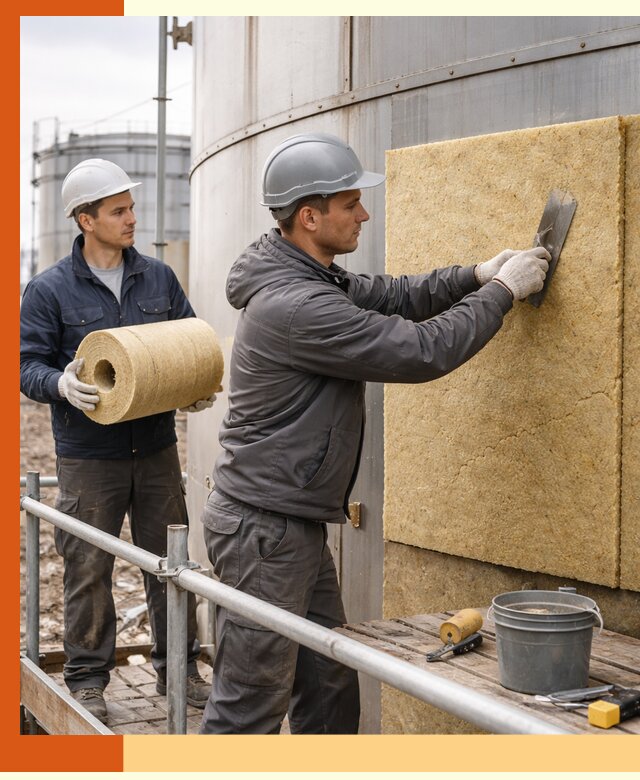 Профессиональное утепление резервуара и теплоизоляция в Видном