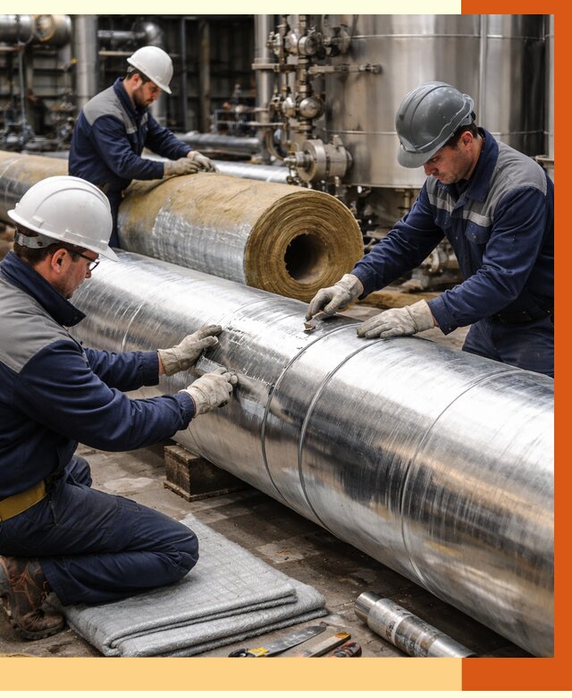 Утепление технологического оборудования в Видном от 4347 руб. за м2 | ТепломастерВдн