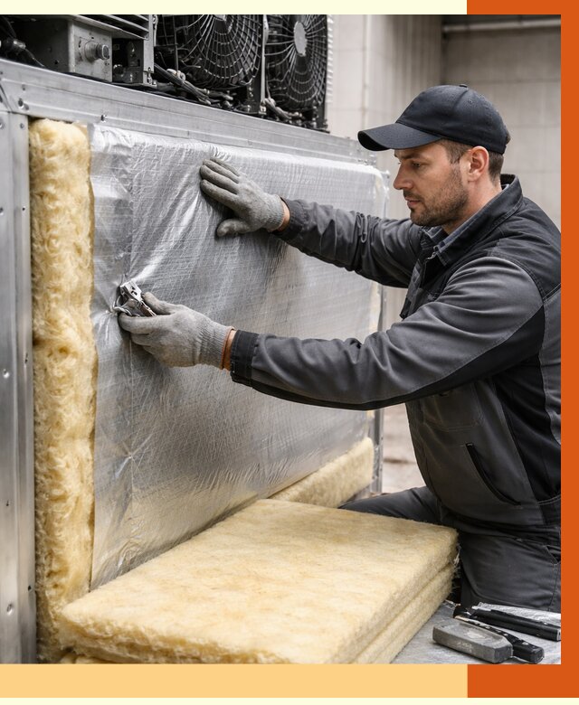 Утепление холодильного агрегата в Видном от 8798 руб. под ключ | ТепломастерВдн