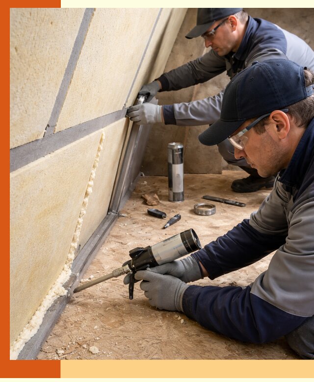 Герметизация стыков ППУ в Видном — надежное уплотнение швов