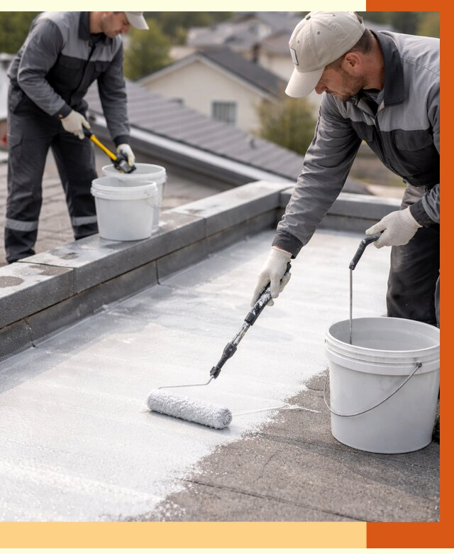 Утепление кровли жидкой теплоизоляцией в Видном от 2225 руб./м2 | ТепломастерВдн