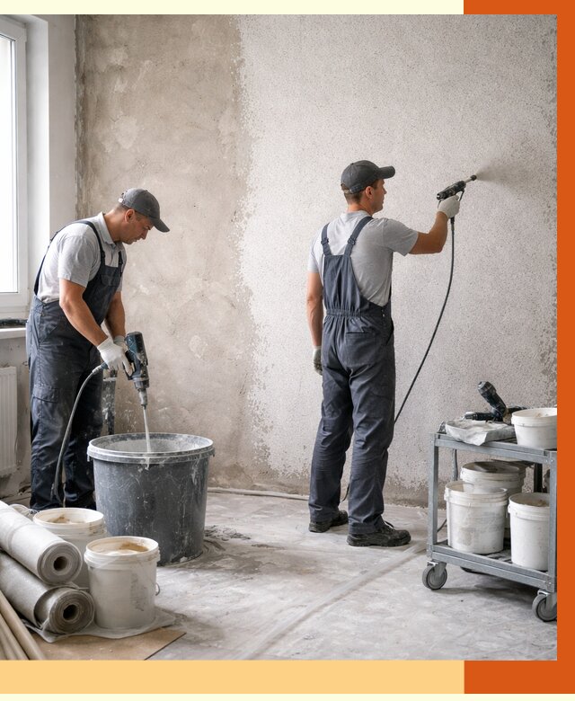 Утепление стен жидкой теплоизоляцией в Видном от 4347 руб/м² | ТепломастерВдн