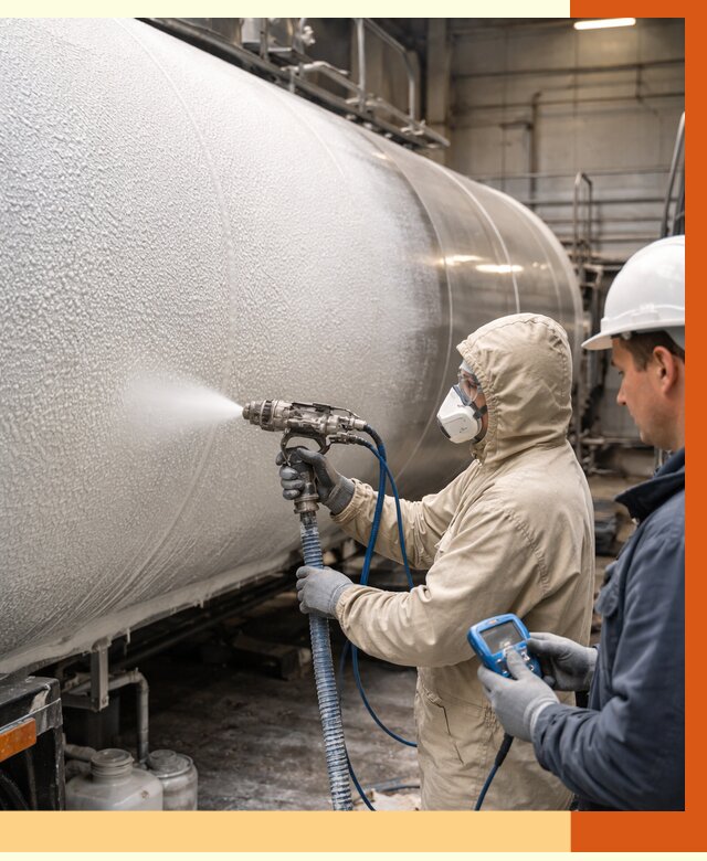 Утепление автоцистерны жидкой теплоизоляцией в Видном от 15008 руб. под ключ | ТепломастерВдн