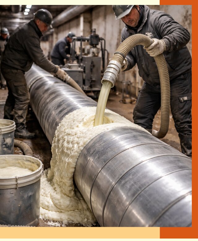 Утепление теплотрассы жидкой теплоизоляцией в Видном от 4347 руб. | ТепломастерВдн