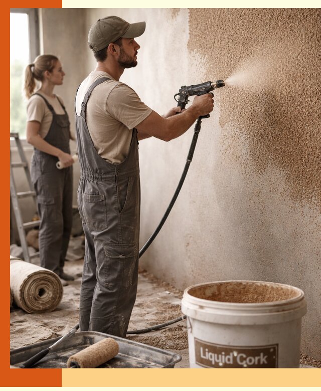 Утепление стен жидкой пробкой в Видном эффективное и долговечное