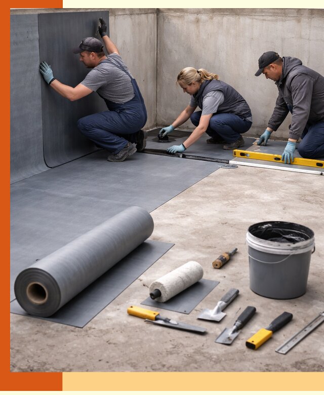 Гидроизоляция бассейна под ключ в Видном — надежная защита и герметизация