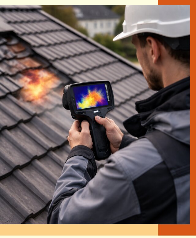 Тепловизионное обследование кровли в Видном от 4658 руб. — ТепломастерВдн под ключ