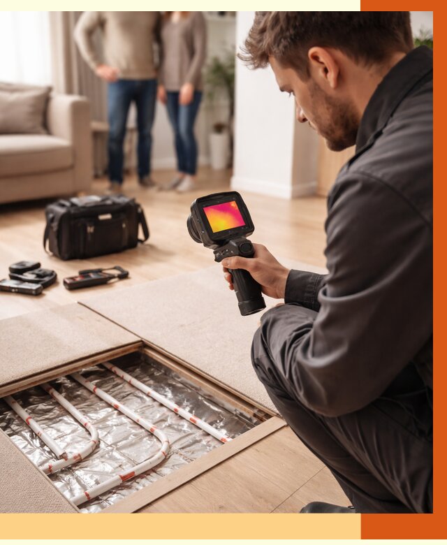 Тепловизионное обследование теплого пола в Видном от 4658 руб. — ТепломастерВдн