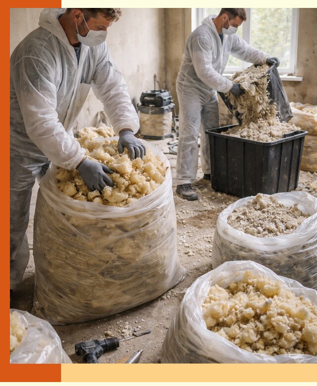 Утилизация старого утеплителя в Видном быстро и безопасно