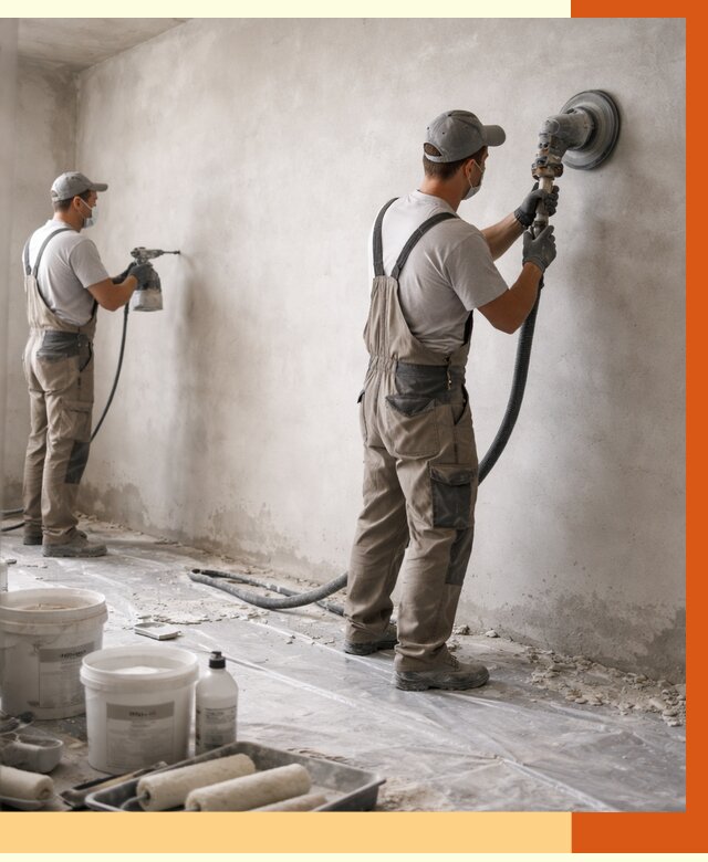 Подготовка поверхности под напыление в Видном от 1242 руб. — ТепломастерВдн