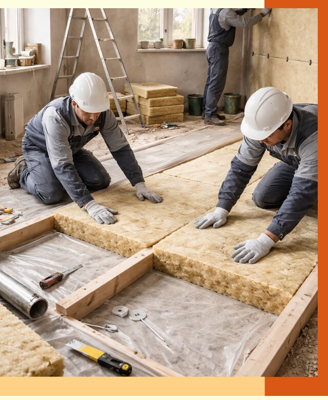 Восстановление теплоизоляции в Видном от 8798 руб. — ремонт утепления под ключ | ТепломастерВдн