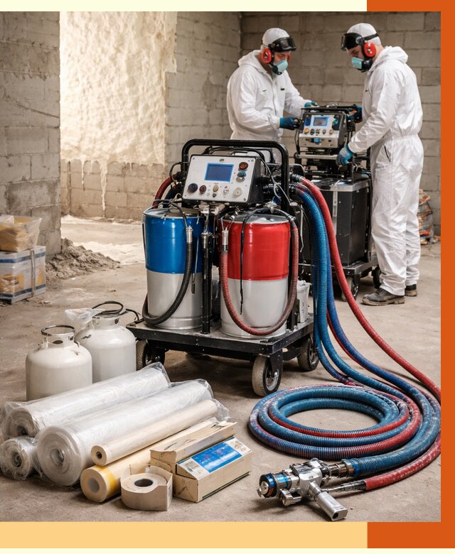 Аренда установки для напыления ППУ в Видном от 36225 руб. | ТепломастерВдн