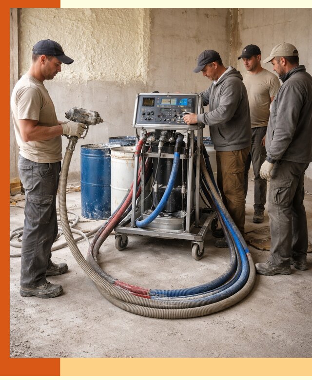 Аренда установки для напыления ППУ в Видном на выгодных условиях