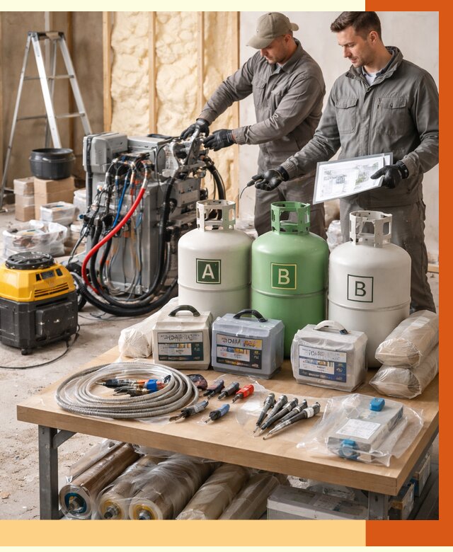 Продажа компонентов ППУ с консультацией в Видном от 4347 руб. | ТепломастерВдн